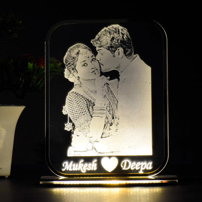 Photo Engrave Illusion Lamp