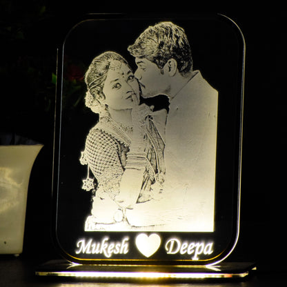 Photo Engrave Illusion Lamp