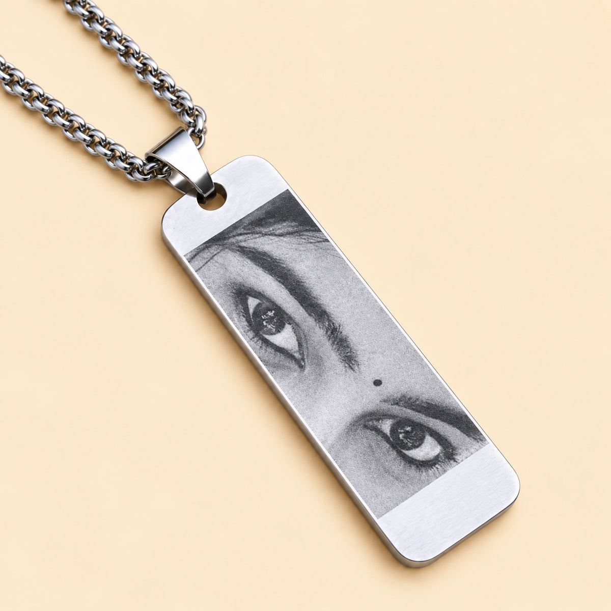 Custom Eye Pendant Necklace – Wear Their Gaze Close