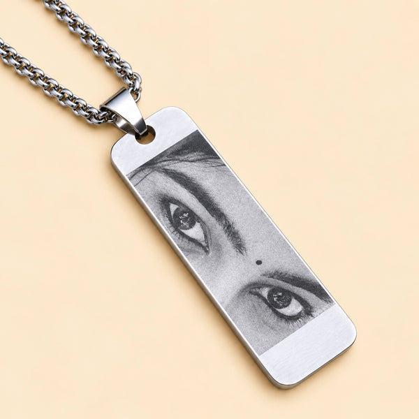Custom Eye Pendant Necklace – Wear Their Gaze Close