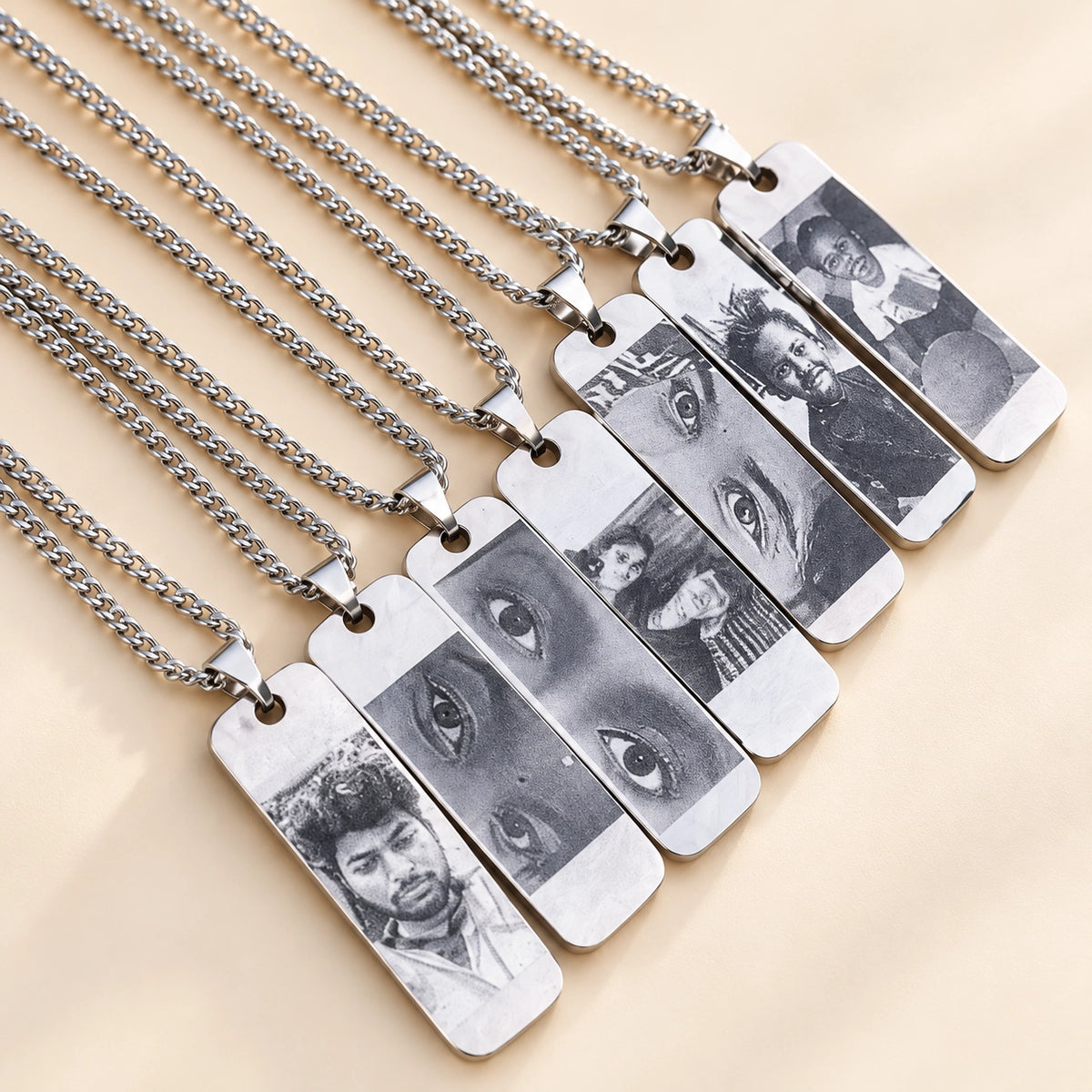 Custom Eye Pendant Necklace – Wear Their Gaze Close