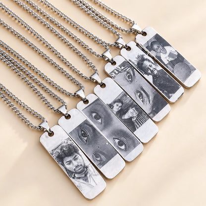 Custom Eye Pendant Necklace – Wear Their Gaze Close