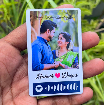 Custom Photo Wallet Card | Personalized Wallet Insert with Picture & Message