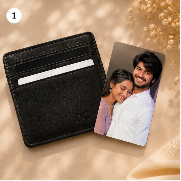 Custom Photo Wallet Card – Double-Sided Personalized Wallet Card