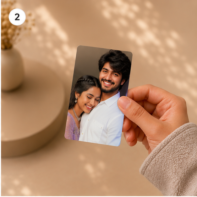 Custom Photo Wallet Card – Double-Sided Personalized Wallet Card