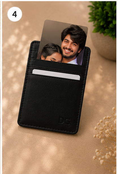 Custom Photo Wallet Card – Double-Sided Personalized Wallet Card