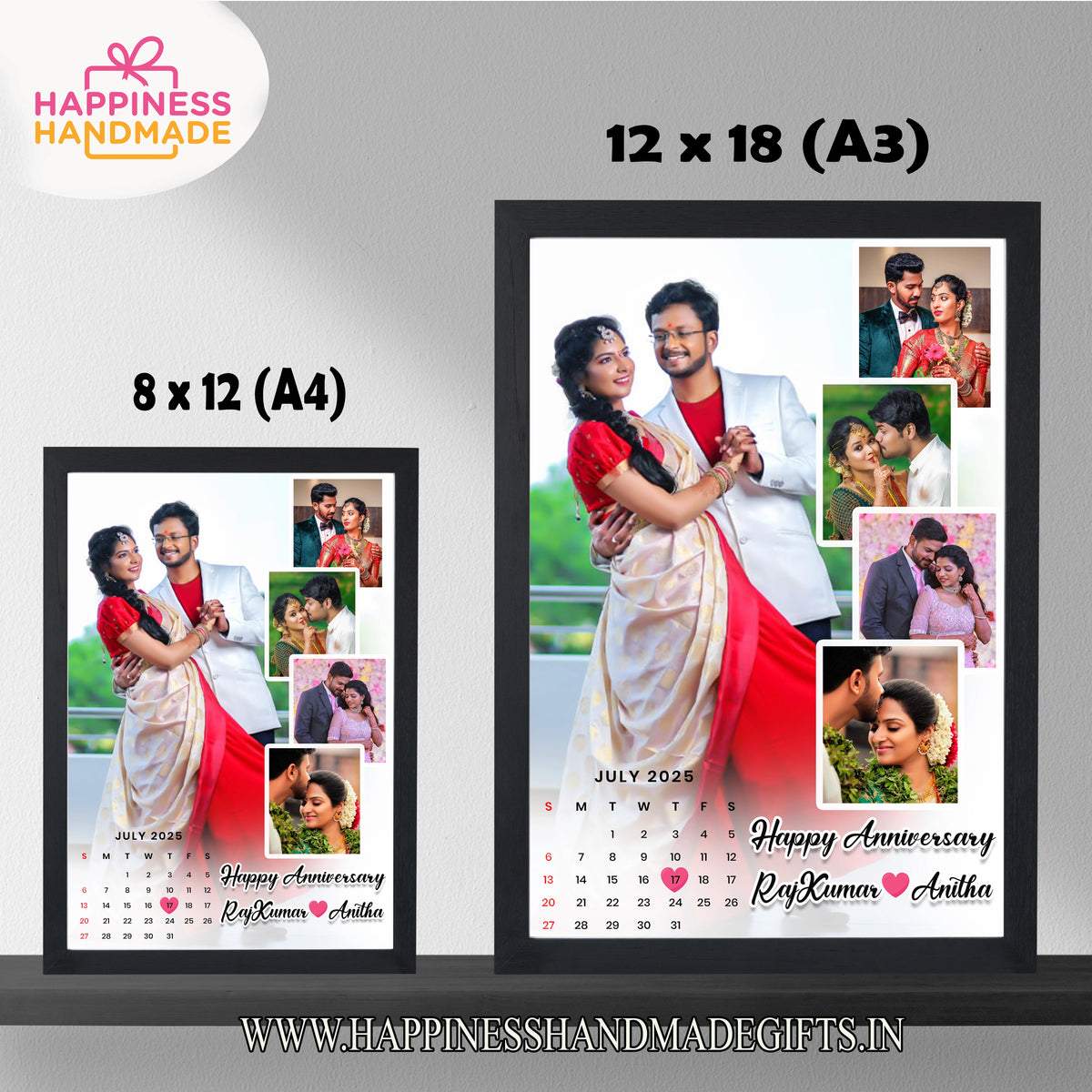 Add Birthday Frame Custom Birthday Photo Frame – Personalized Gift for Loved Ones ...